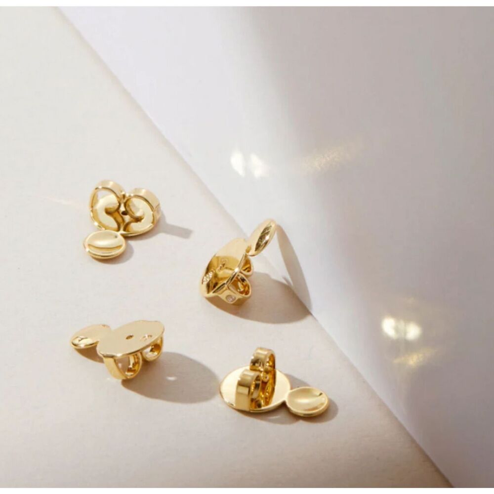 Ana Luisa Earring Back Lifters Set of 4 14K Gold Over Brass Tarnish Free Support